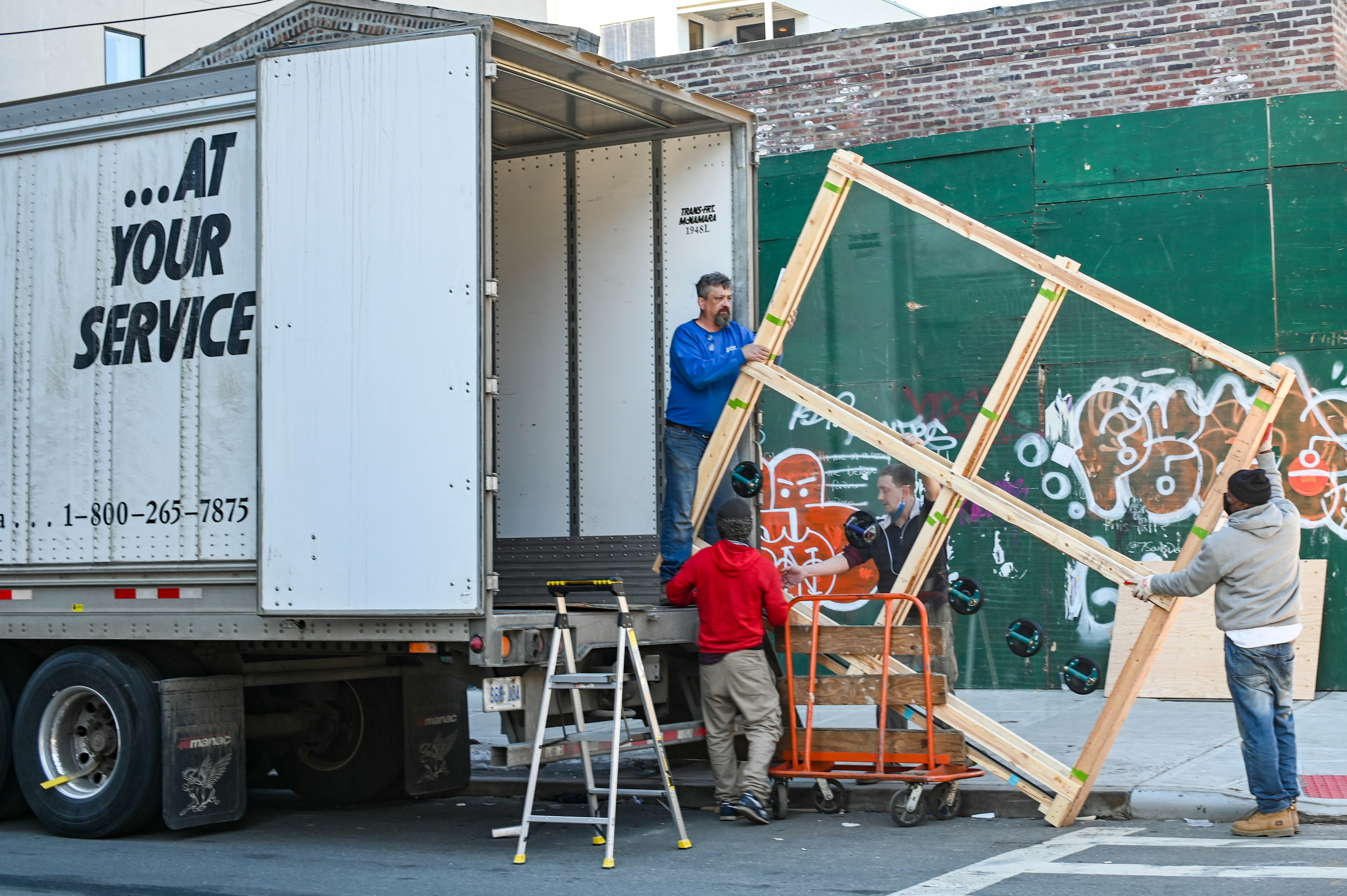 Queens Move Co. professional crew loading a moving truck in NYC